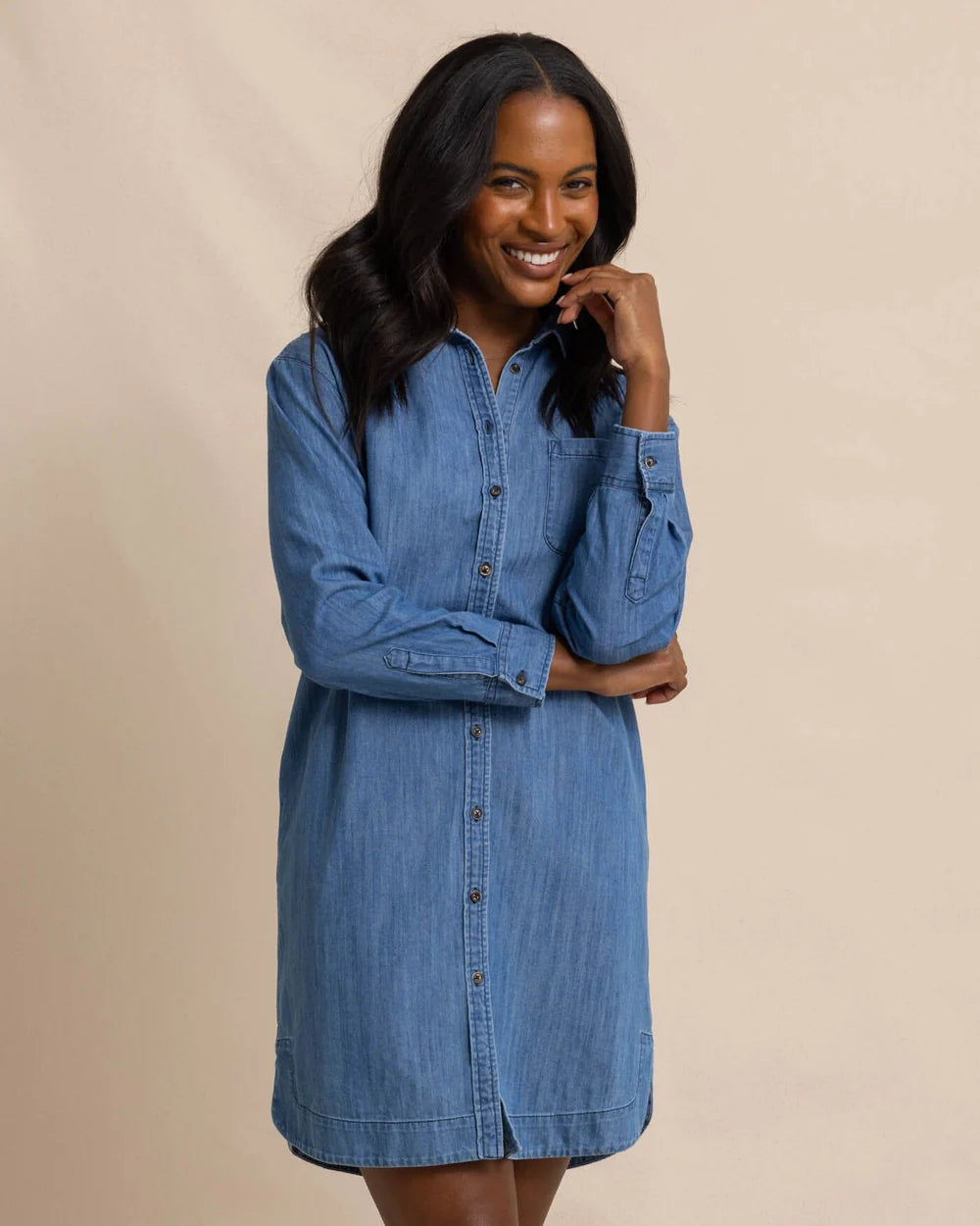 Cam Denim Dress Pitterpattercarolinesaiken Cam Denim Dress Pitterpattercarolinesaiken