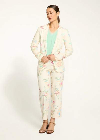 Textured Printed Blazer, Libby Print
