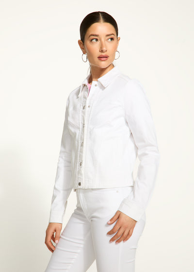 Twill Jacket - White