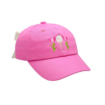 Tee Time Bow Baseball Hat