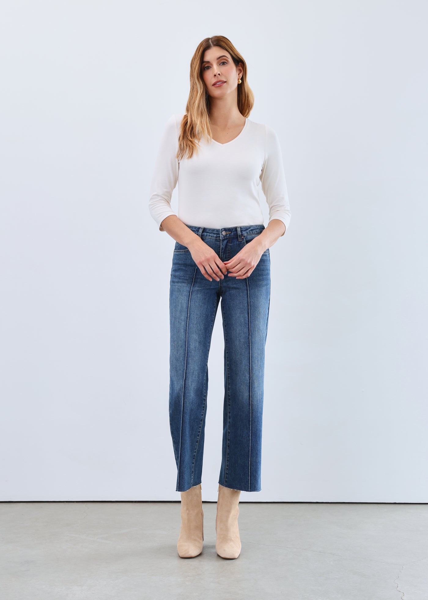 Olivia Wide Ankle Vintage Wash