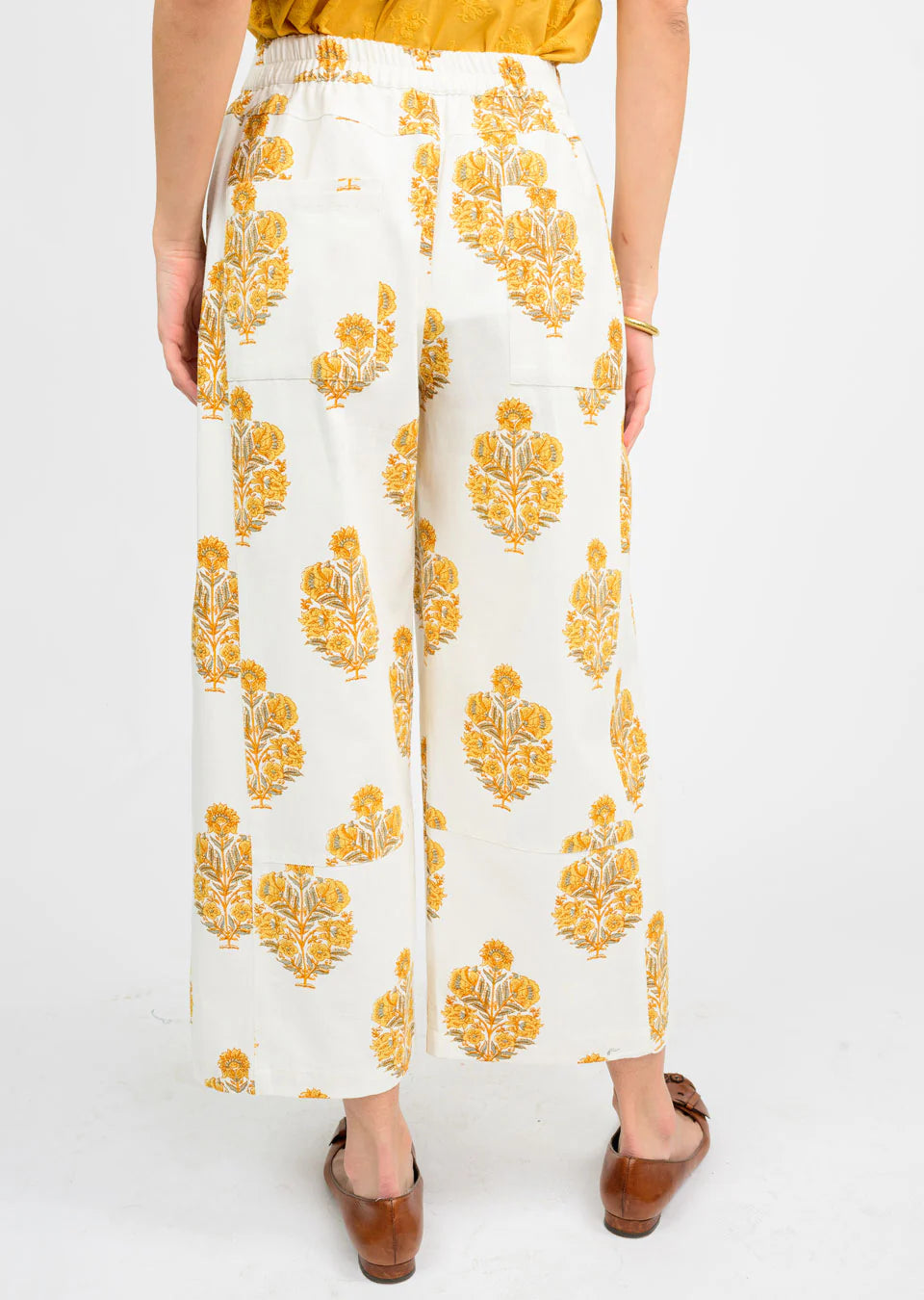 Block Print Pants