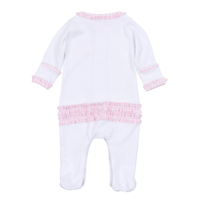 Boo Crew - Snap Footie - Pink