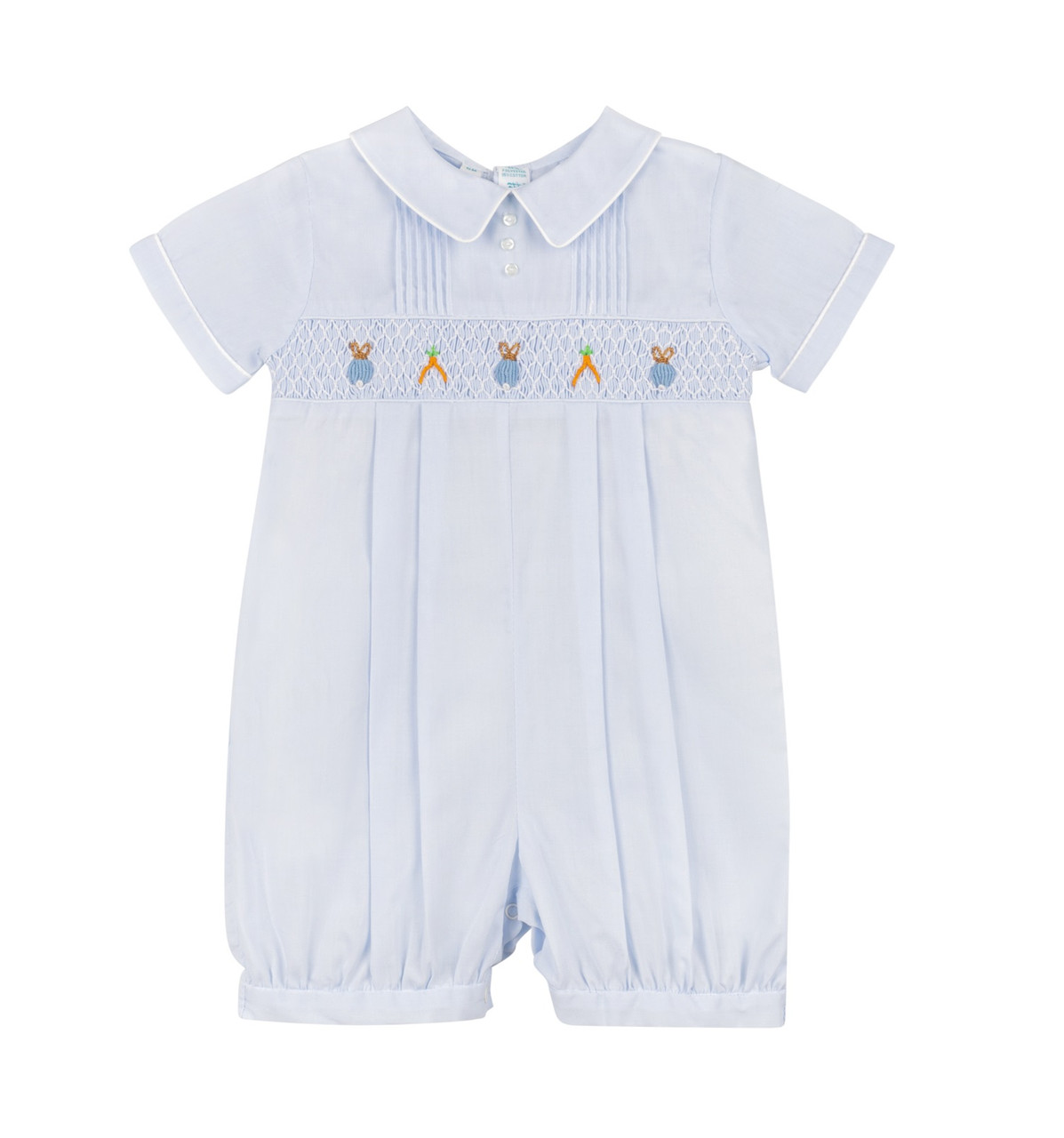 Easter Bunny Smocked Shortall