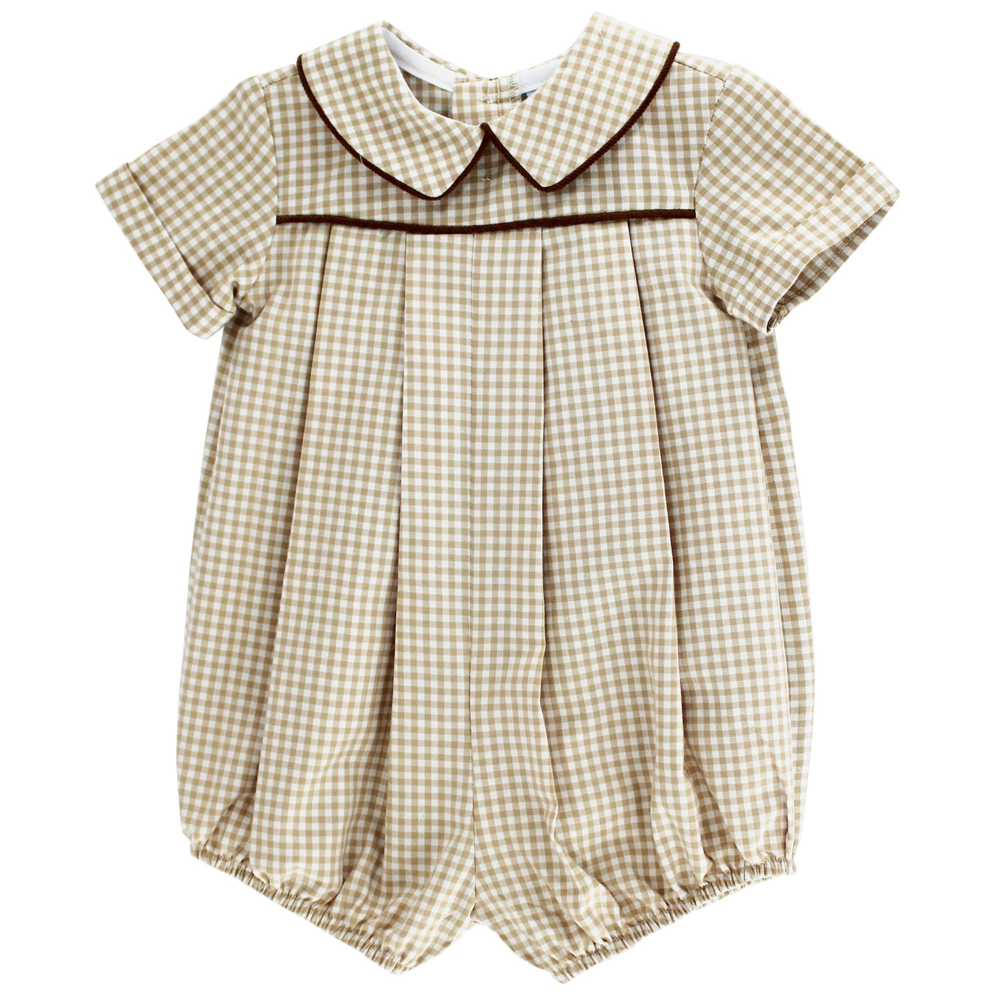 Khaki Check Dressy Bubble