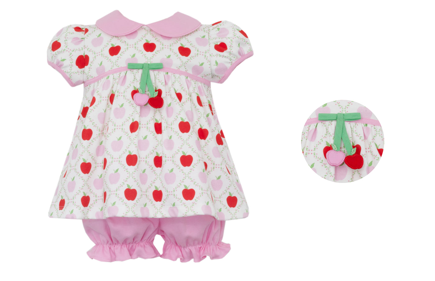 Apple Print Bloomer Set