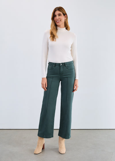 Mock Neck Top - Cream