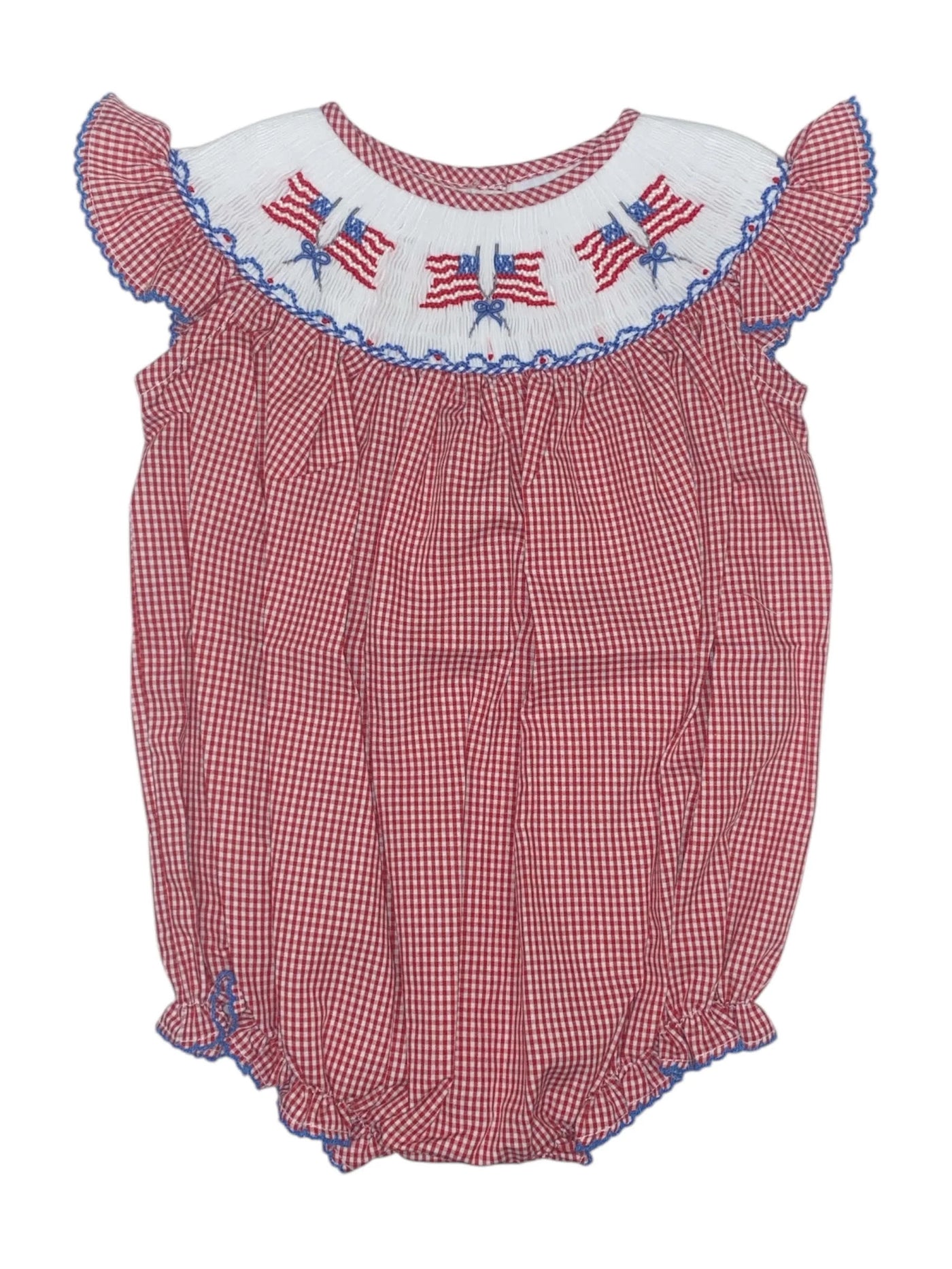 Emmie Smocked Bishop - Flag