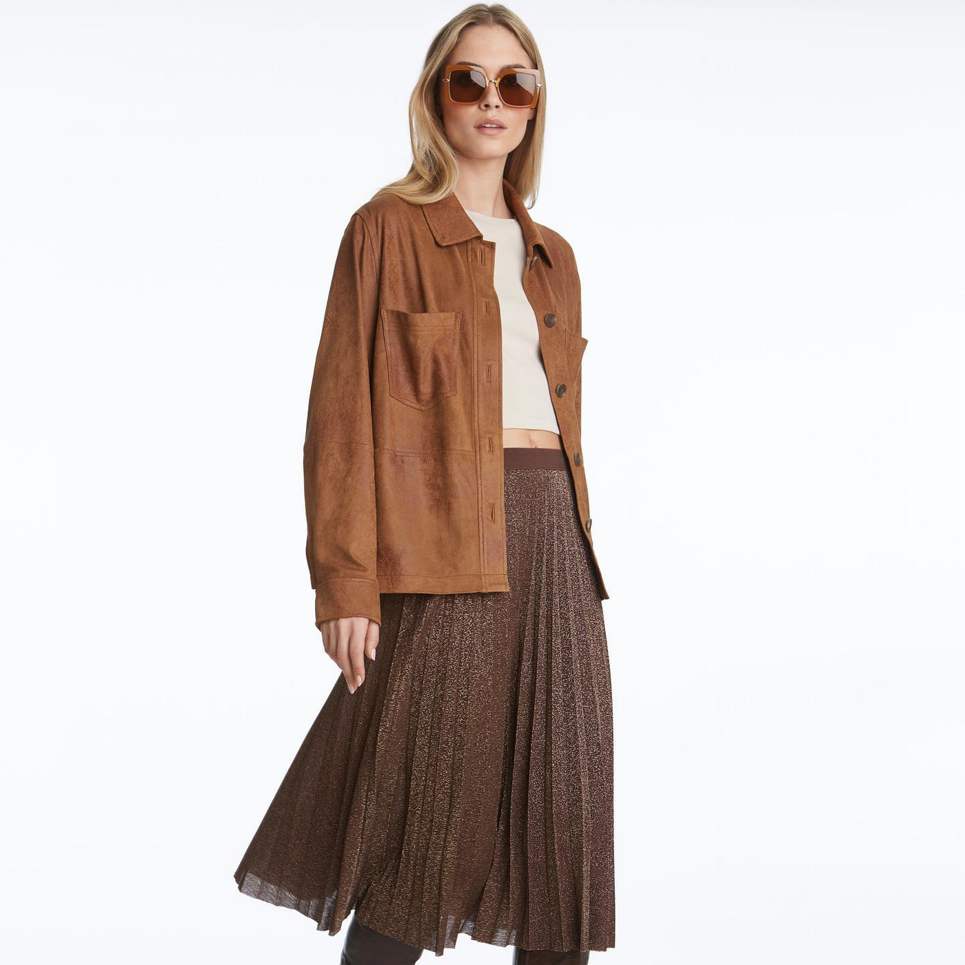 Bronze Pullon Skirt