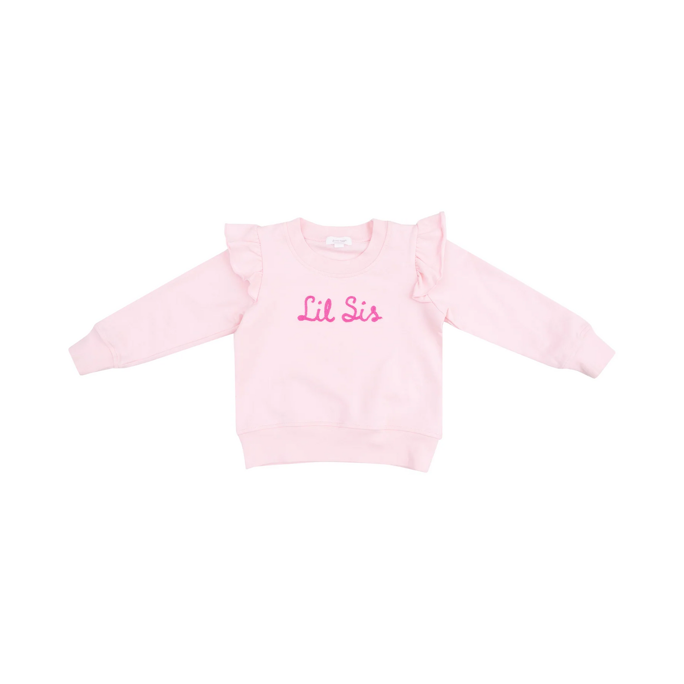Ruffle Sweatshirt - Sibling Lil Sis