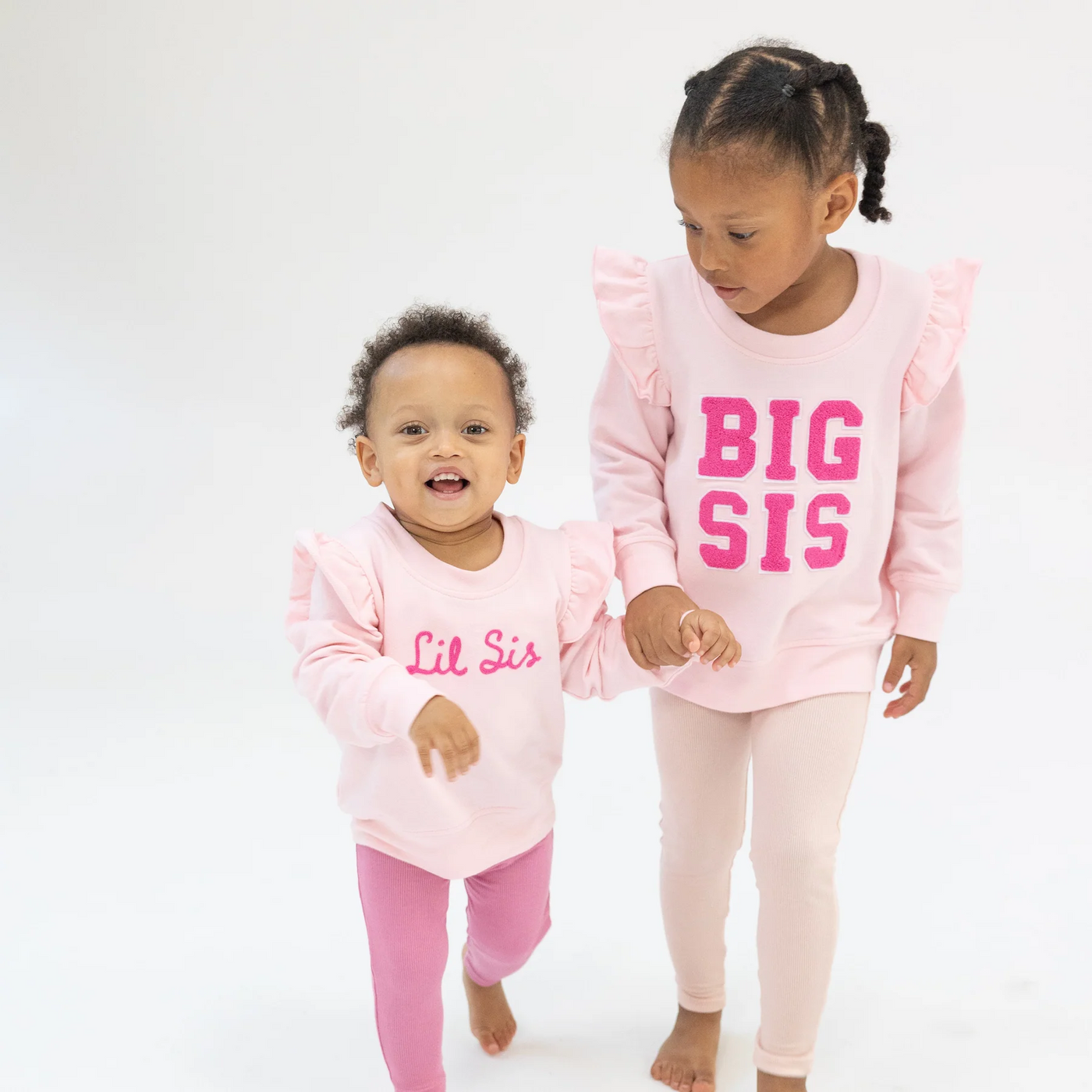 Ruffle Sweatshirt - Sibling Lil Sis