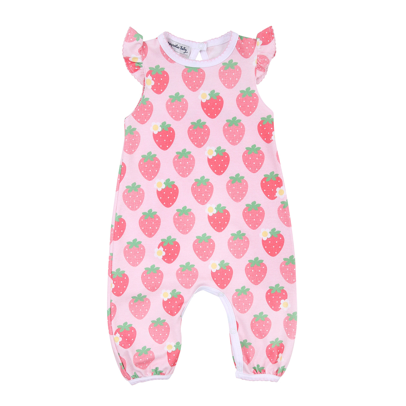 Berry Sweet Printed Flutters Playsuit