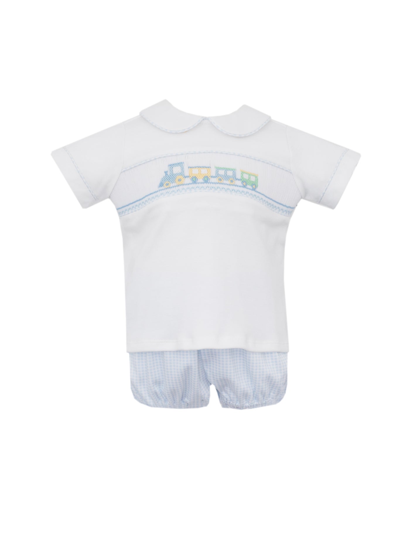 TRAIN - Smocked Diaper Set