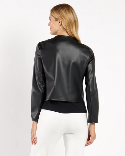 Hope Jacket Faux Leather - Black