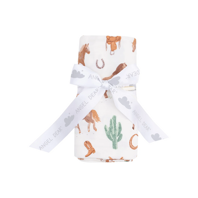 Swaddle Blanket - Western Horses