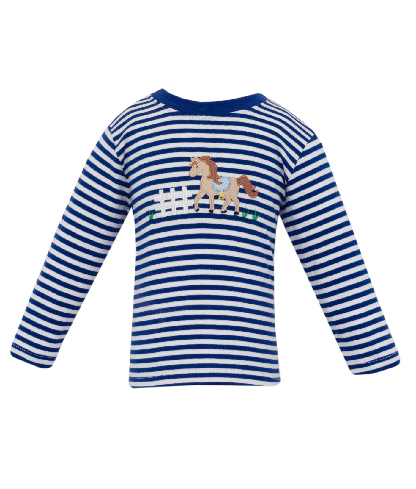 Ride Away Navy Stripe Tee
