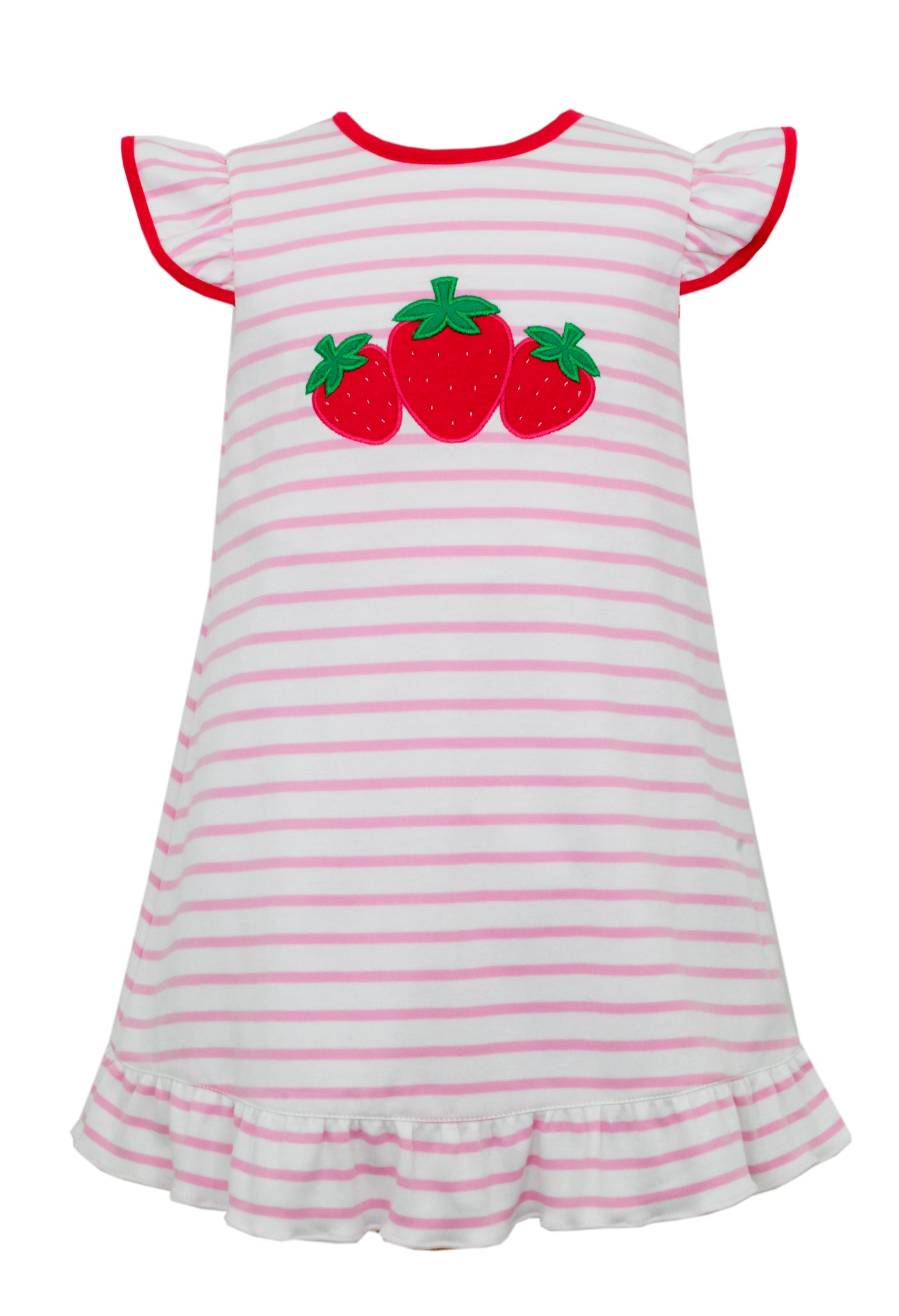 STRAWBERRY - Pink Stripe Dress