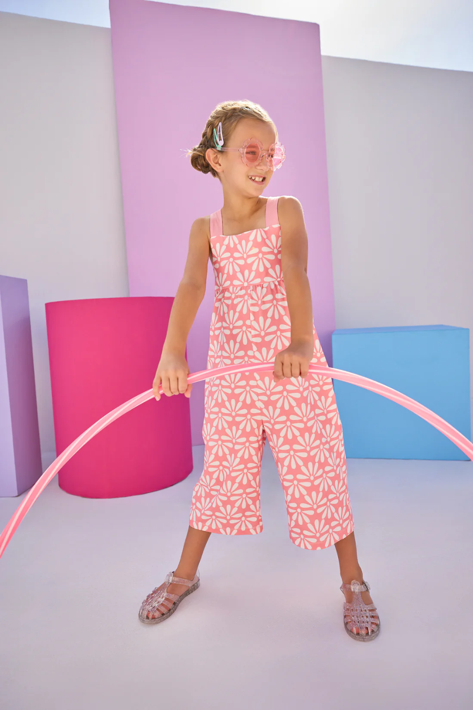Jennifer Jumpsuit - Fan Floral
