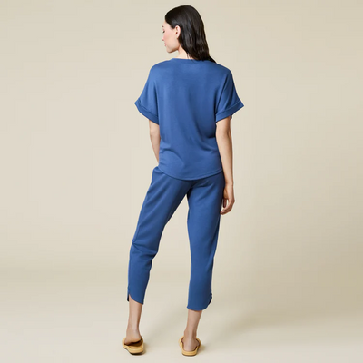 PureDream V-Neck Lounge Set - Indigo