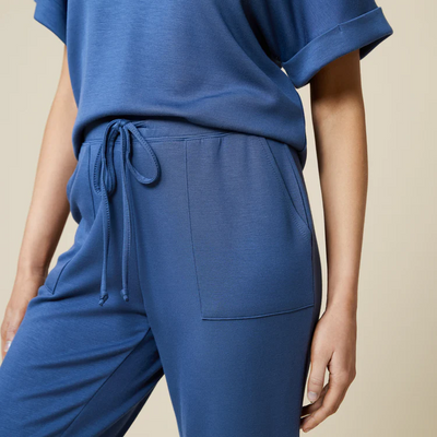 PureDream V-Neck Lounge Set - Indigo