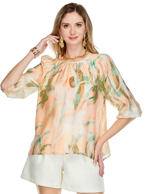 Peach Paradise Blouse