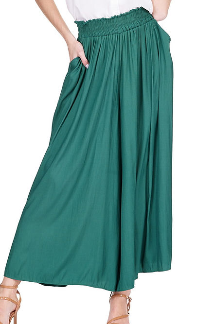 Emerald Flowy Pants