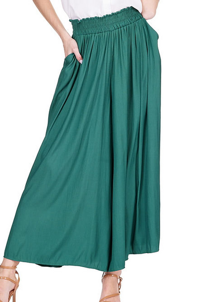 Emerald Flowy Pants