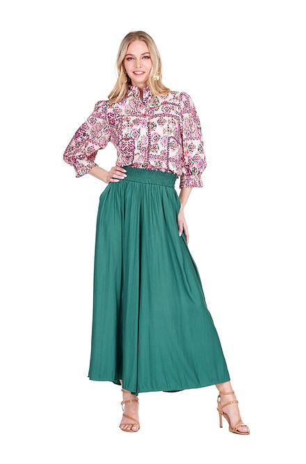 Emerald Flowy Pants
