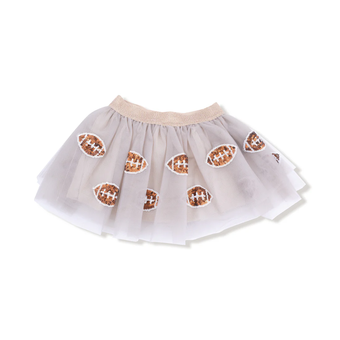 Tutu Skirt - Oatmeal Football