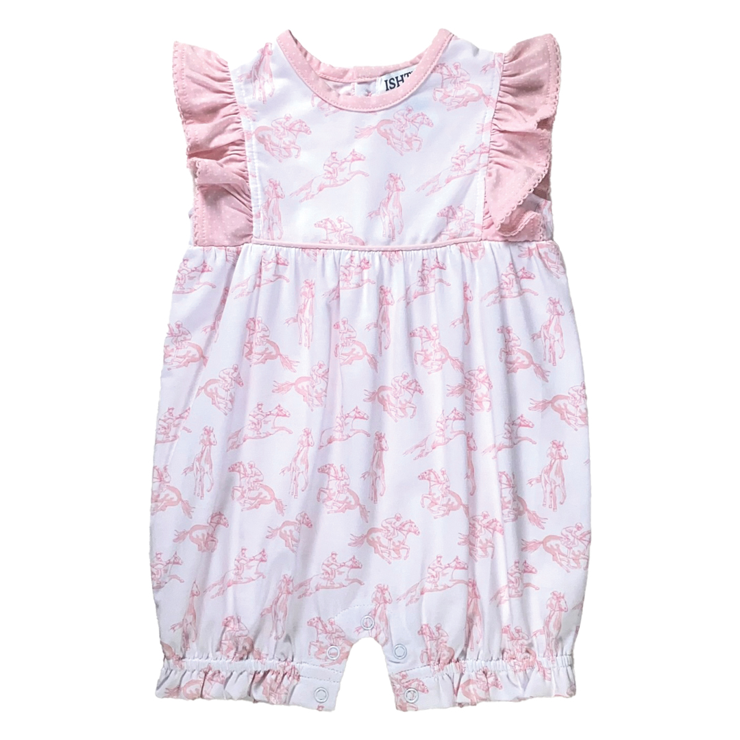 Pink Horse Print Bubble