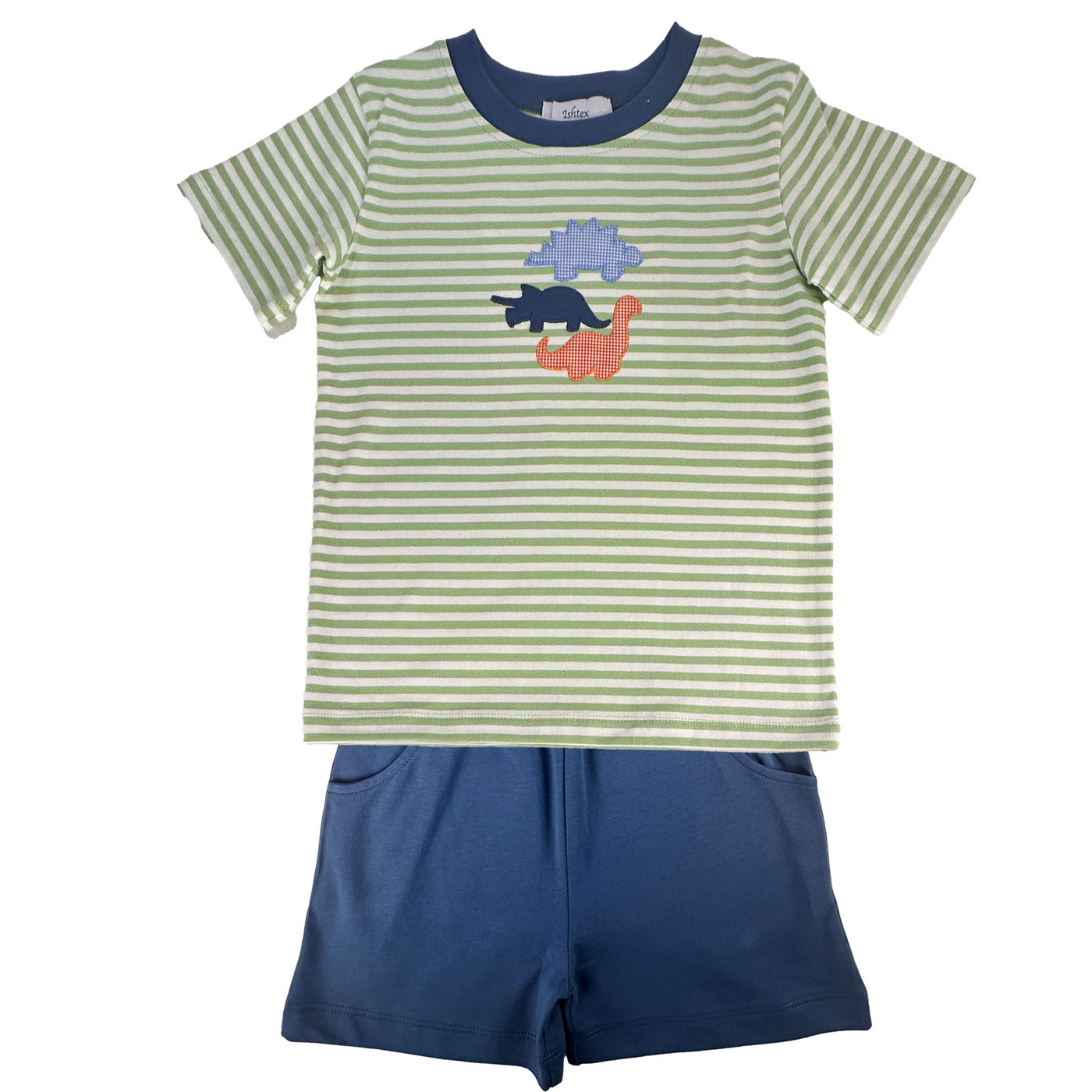 DINO BOY'S SHORTS SET