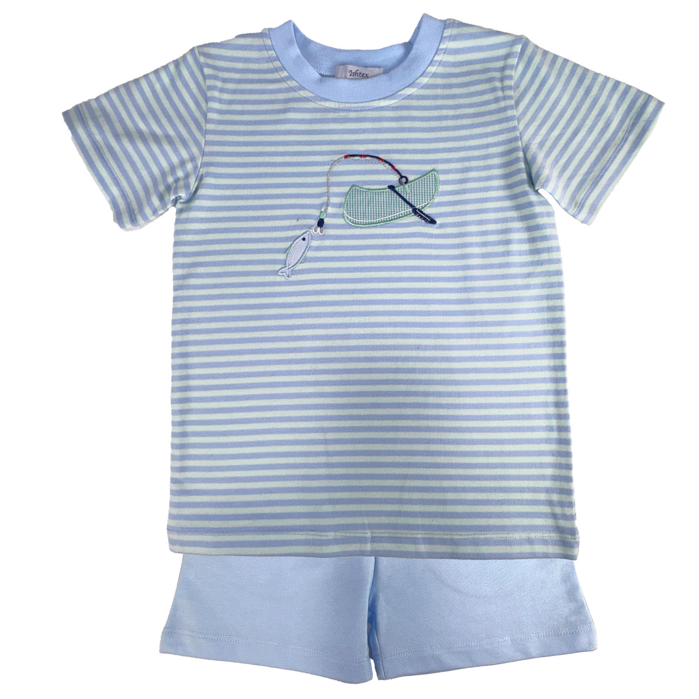 FISHING BOY'S SHORTS SET