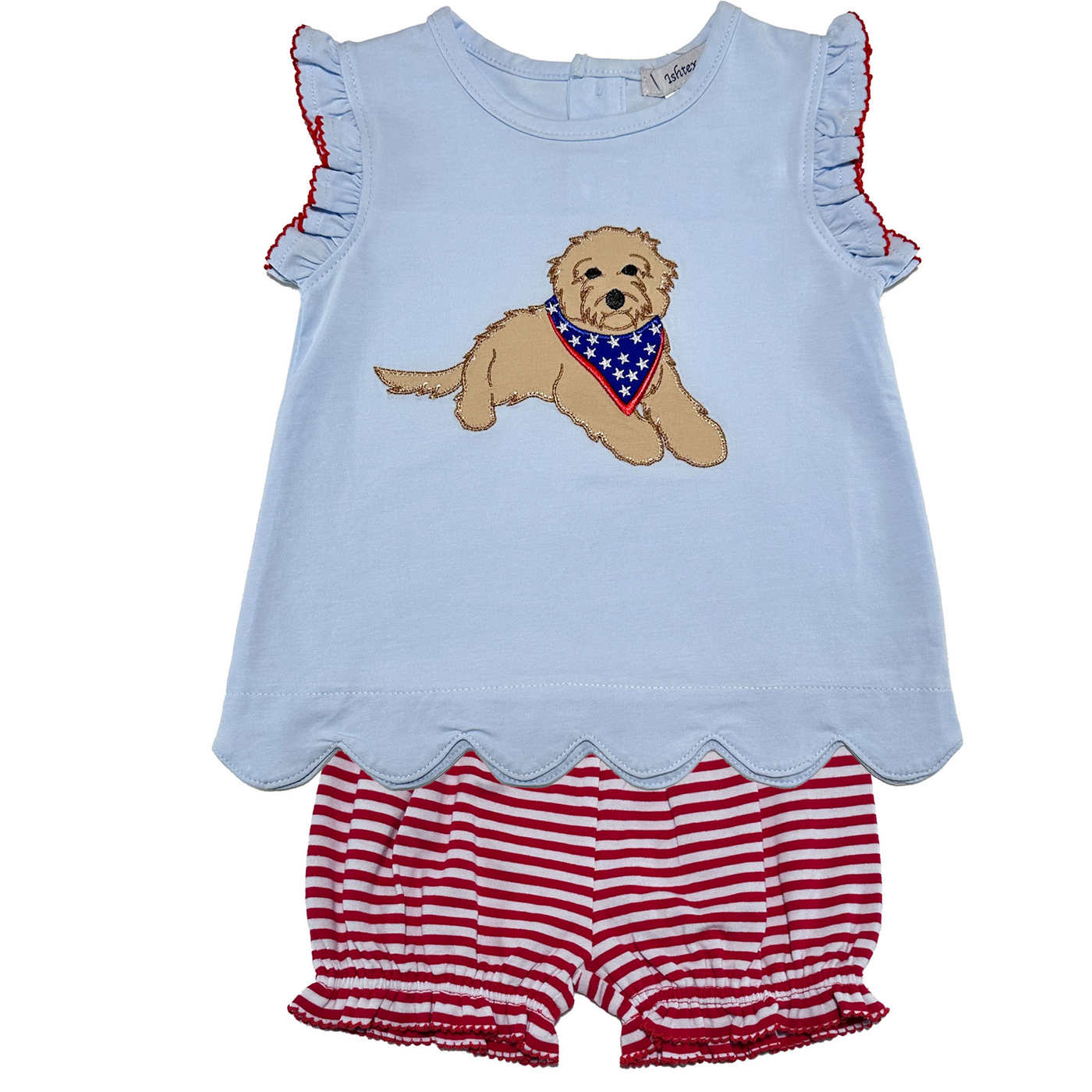 GOLDEN DOODLE GIRL'S BLOOMER'S SET