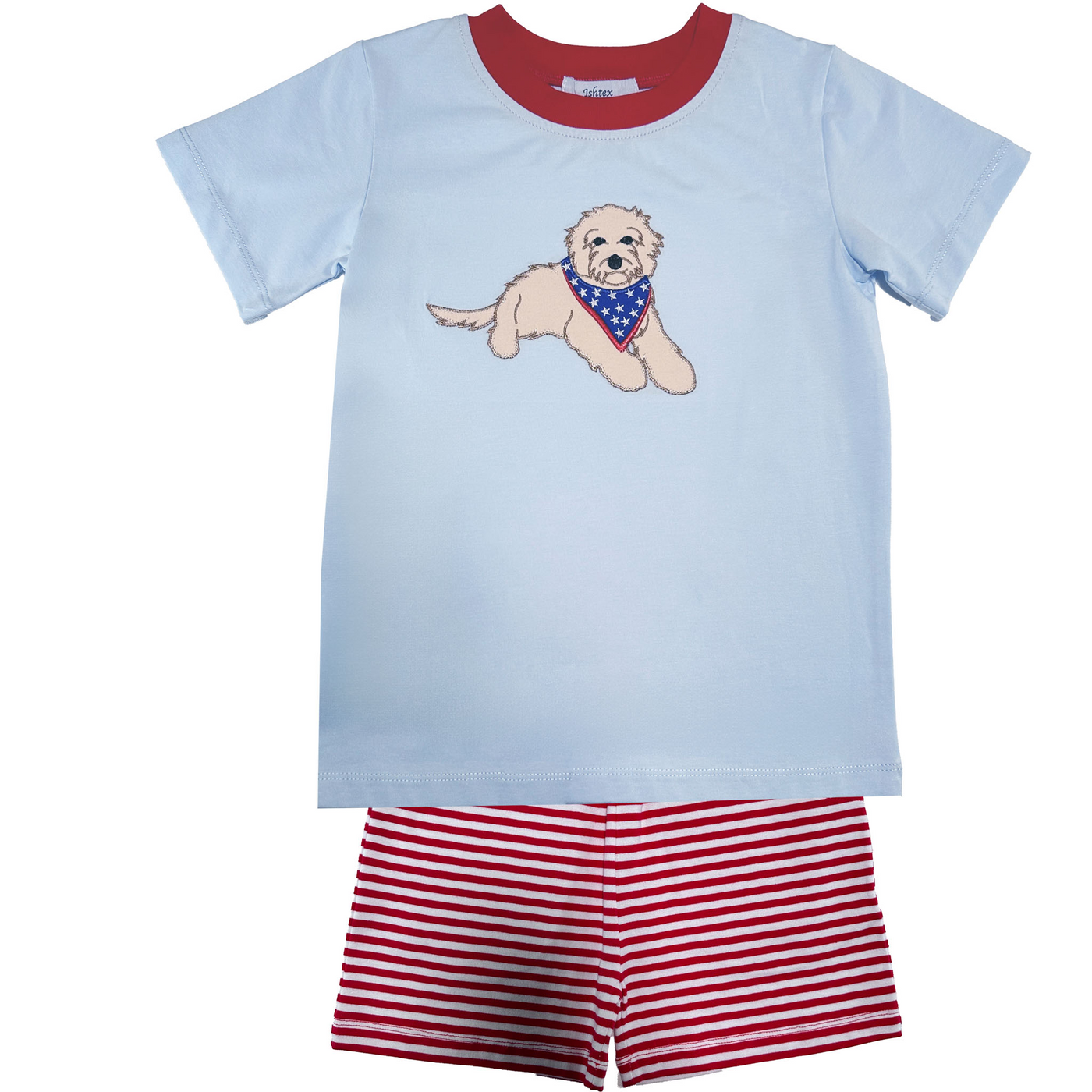 GOLDEN DOODLE BOY'S SHORTS SET