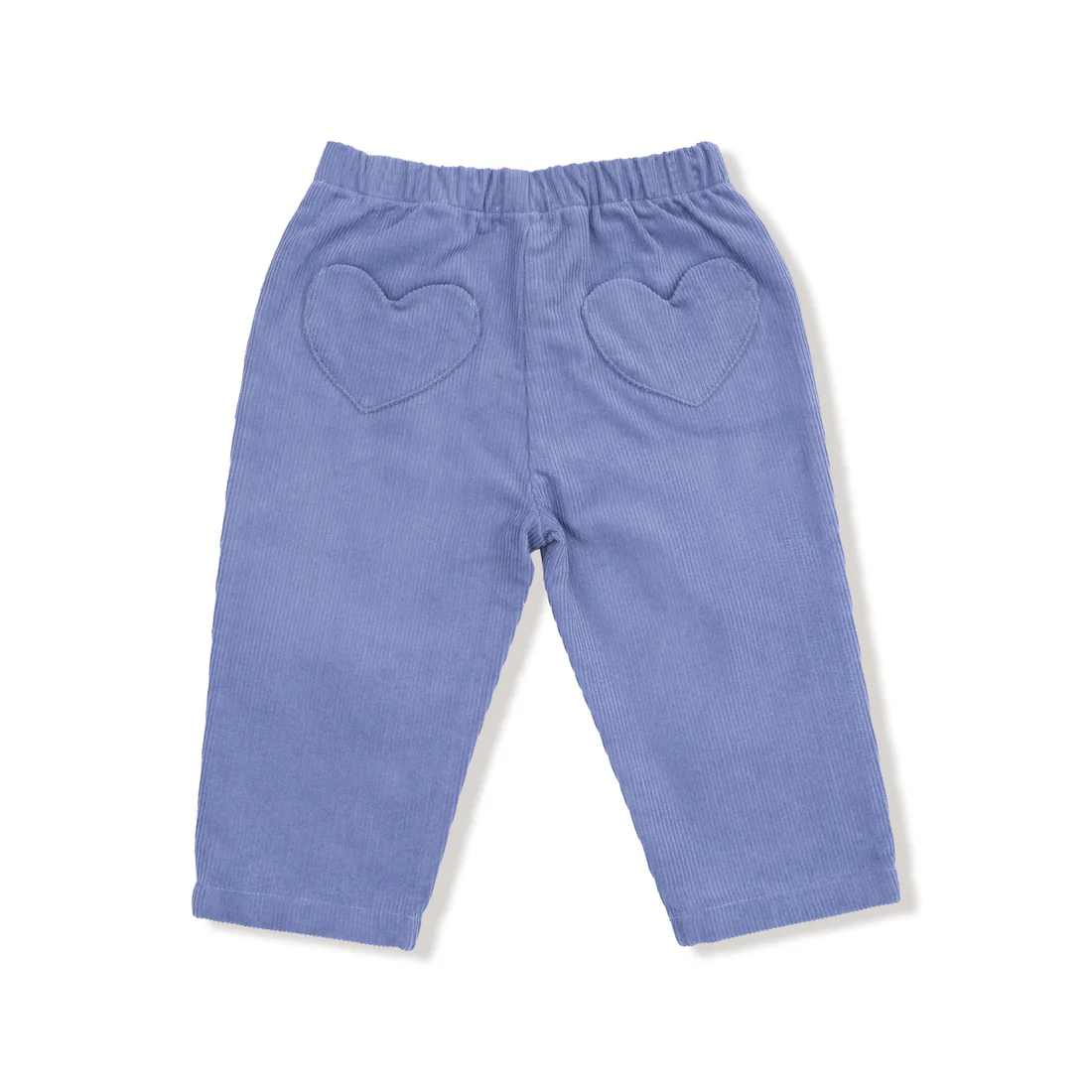 Stonewash  Cord Pant with Heart Pockets