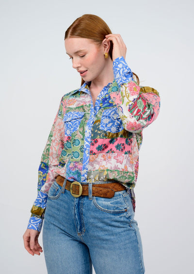 Patchwork Camp Shirt
