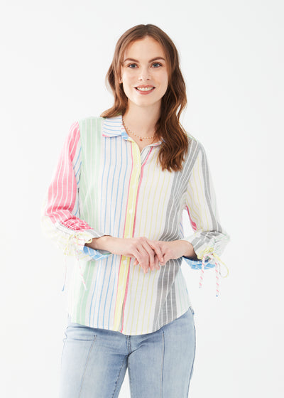 Classic Shirt - Rainbow Stripe
