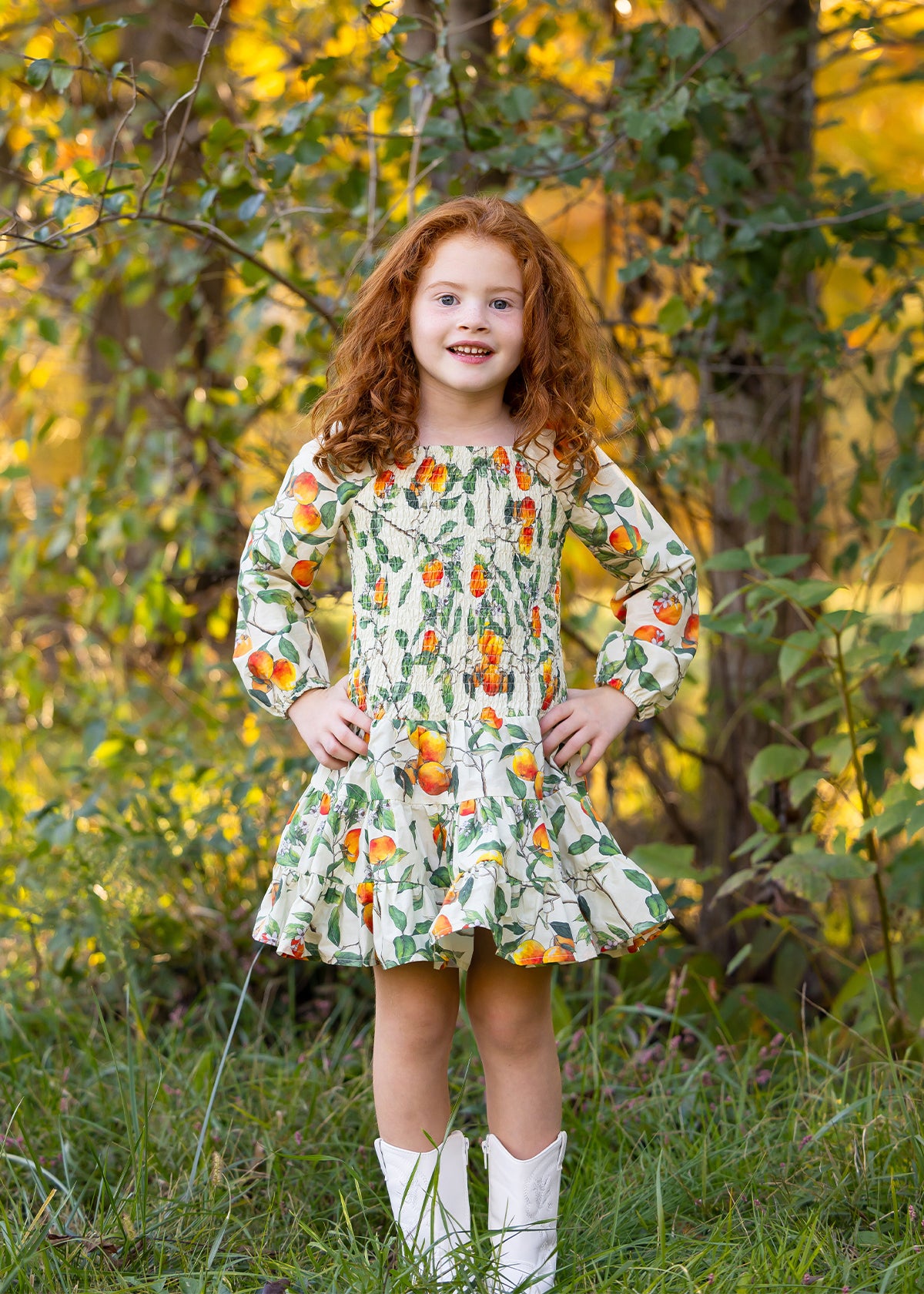 Clementine Smocked Dress