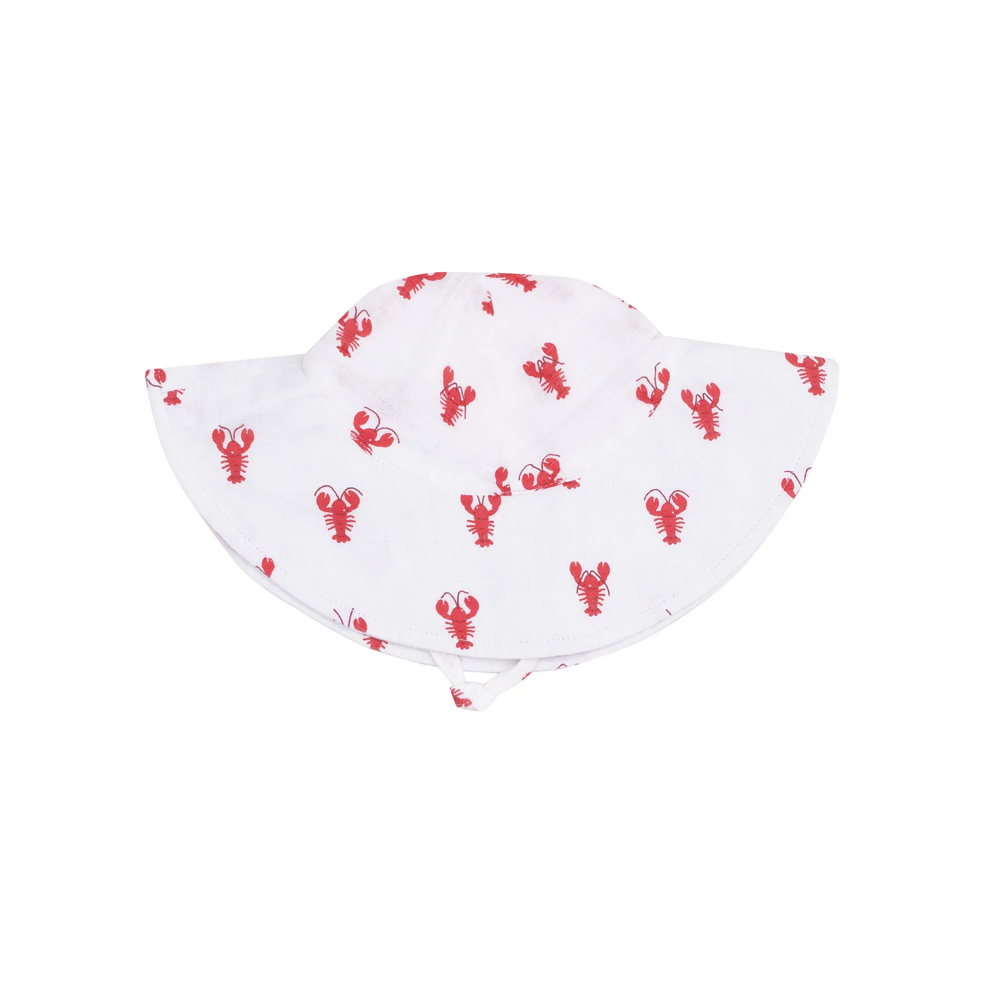 Wide Brim Sunhat - Lobster Muslin