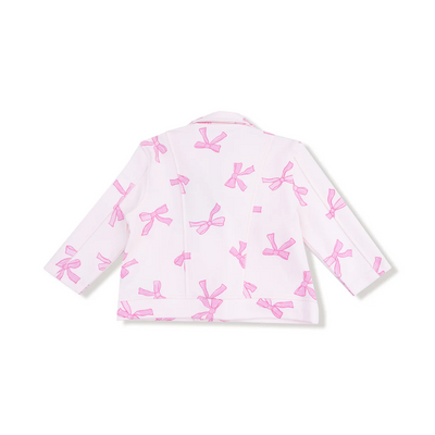 Pretty Bows  Motorcycle Jacket