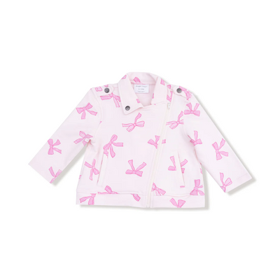 Pretty Bows  Motorcycle Jacket