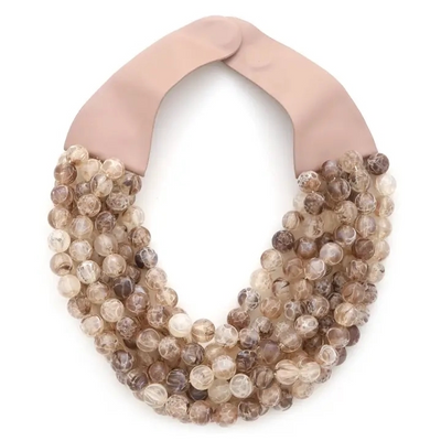 Chunky Beaded Layered Necklace