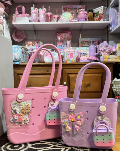 Tote Bag with Charms