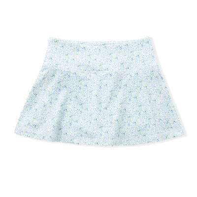 Blue Floral Tennis Skort