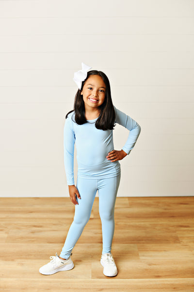 Blue Active Legging