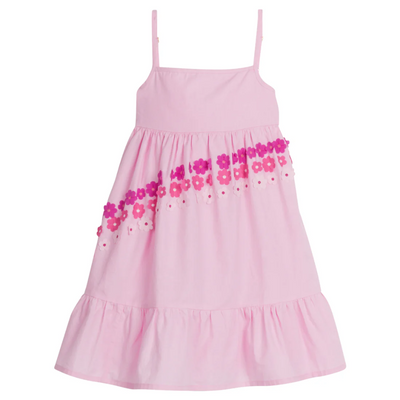 Ariel Dress - Pink Flower Power
