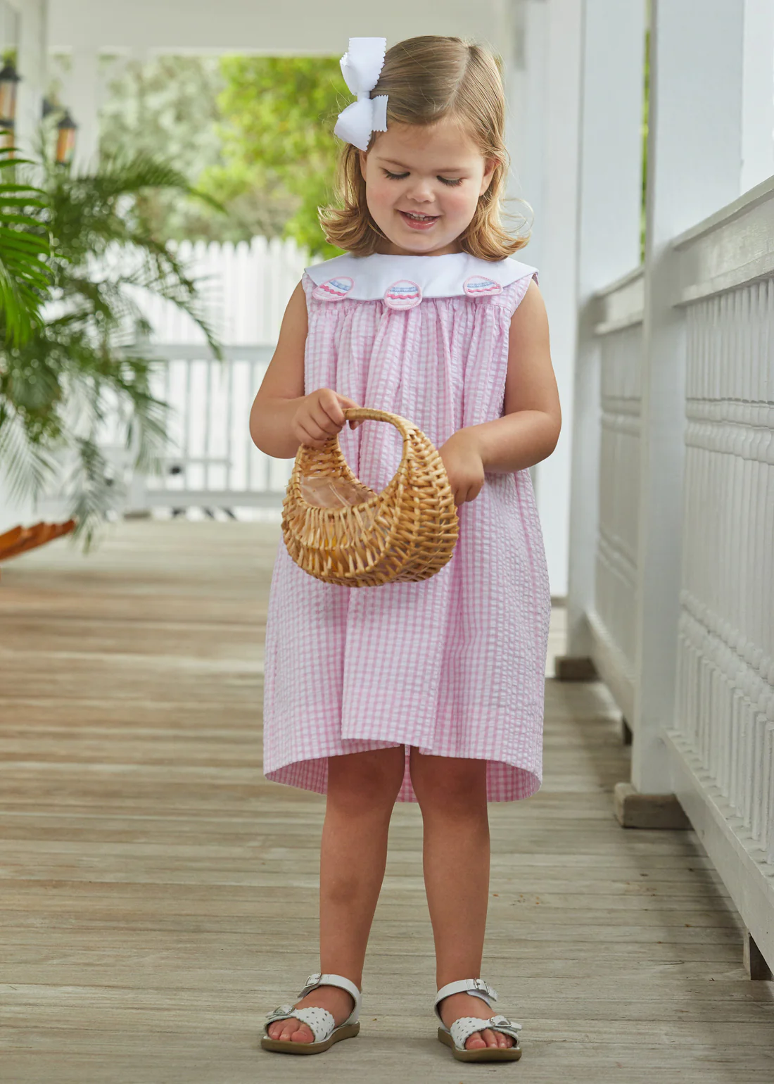 Bib Dress - Easter Egg