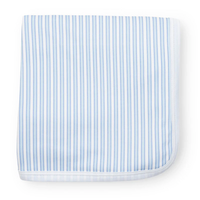 Plain Edge Blanket - Classic Stripe