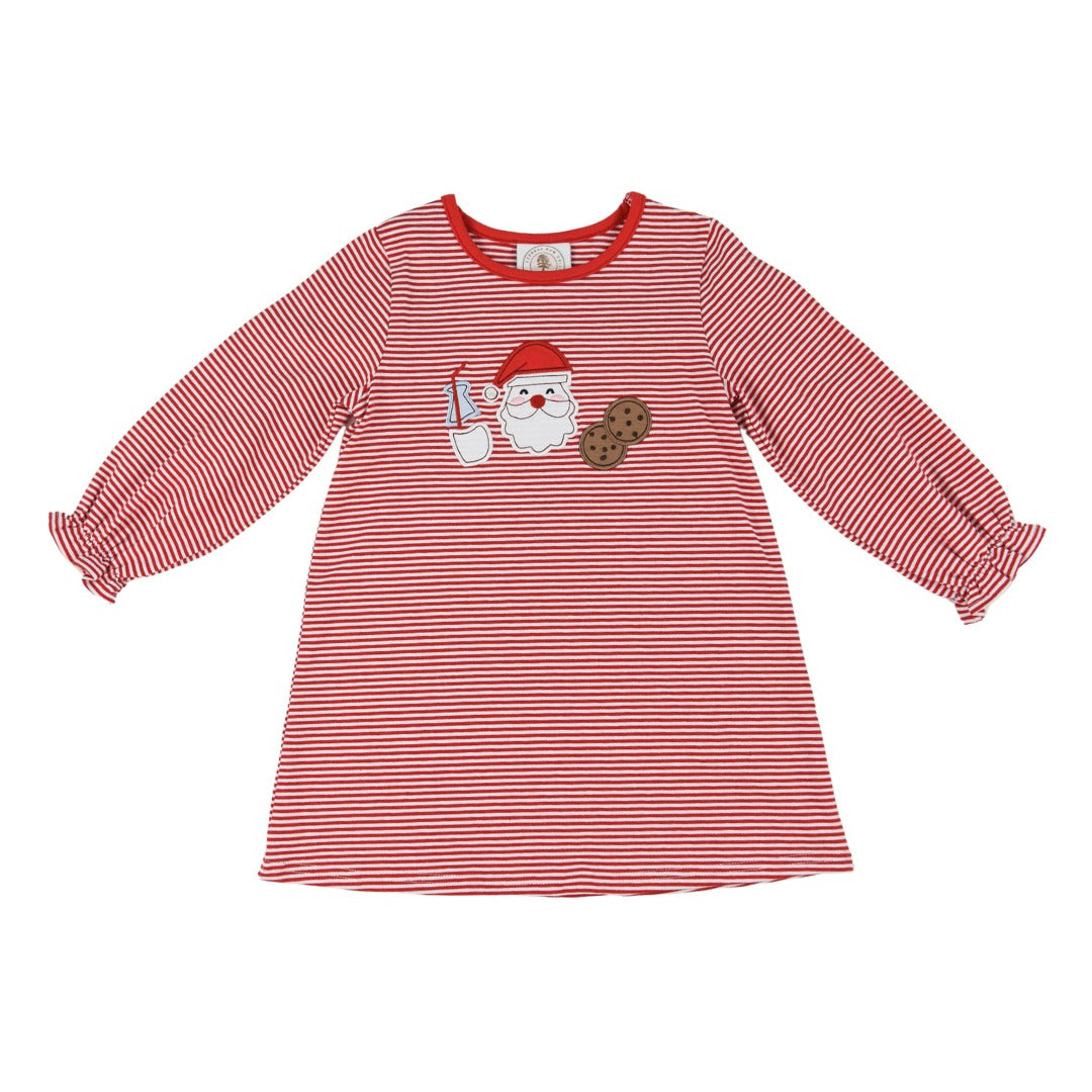 Cookies and Milk Girl Susie Swing Long Sleeve Dress