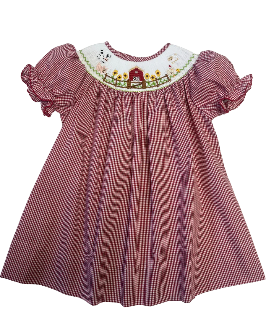 Emma Farm Smocked Bishop
